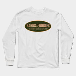 Barns And Nobles Sign Long Sleeve T-Shirt